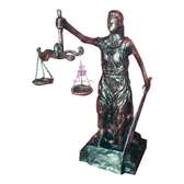 THE LADY-JUSTICE SCULPTURE PERSONALIZED