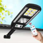 Solar automatic security light with motion sensor and alarm