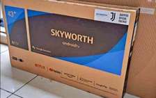 43 Skyworth Frameless Television +Free wall mount