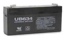 6V 3.4Ah Sealed Lead Acid Replacement Battery