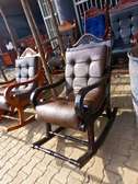 FUNCTIONAL PAIR OF ROCKING CHAIRS