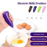 Mini Electric Whisk  Mixer Stirrer Stainless Steel Stem