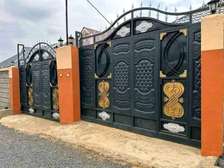 Super strong modern steel security gates