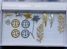 Justice,court of arms & Kenya flag lapel pins