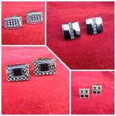 Shirt cufflinks.