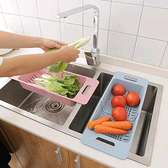 *Adjustable sink  wash &drain tray