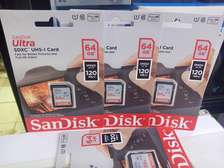 SanDisk 64GB 100mb/s Ultra SDHC UHS-I Memory Card For Camera