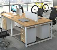 Office Desk; 2 Way Office Workstation