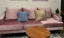 Pink Sofa (4 seater)