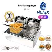 Nunix DF-6D Electric Deep Fryer 12L Dual Tank
