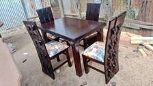 4 Seater Mahogany Dining Table Sets