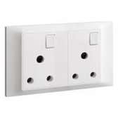 SOCKET OUTLET 6X3 ROUND