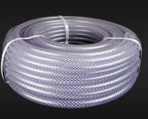 PVC BRAIDED HOSE PIPE 1/2" X 30MTRS CLEAR