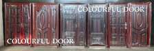 Premium Brown Walnut Wooden Finish Doors
