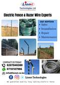 Professional Electric fence & Razor wire installers.
