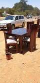 4seater dining table with perfect finishing