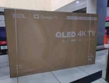 Brand New 75 TCL Google Smart QLED - Easter Super Sale