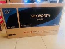 SKYWORTH 55 INCHES SMART ANDROID UHD FRAMELESS TV