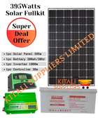395watts solar fullkit