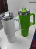 40oz/1200ml Tumblers Cup with Straw, Lid and Handle