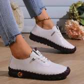 Red,white,black,grey,brawn & cream soft sole ladies sneakers