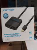 Vention HBCBB Mini DP To HDMI Converter 0.15M(Black)