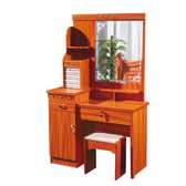 Dressing table with a stool