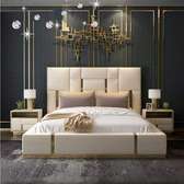 6*6 patterned bed modern furniture design