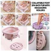 Collapsible Foot Spa Bath Tub Foot Massager Basin