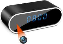 MINI CLOCK NANNY SPY HIDDEN CAMERA