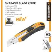 Snap Off Blade Cutter Knife W/ Self Lock Lock (25 x 140mm) 30016