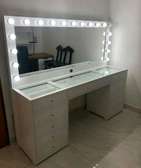 Lights fitted long Drawered dressing mirrors