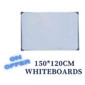 Wall mount dry erase whiteboards 150cm*120cm