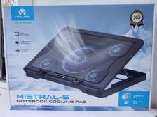 Cooler Pad NCP-065 Mikuso Mistral- 5Fans Notebook CoolingPad