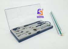 Technical Drawing Set with 300mm Scale Ruler