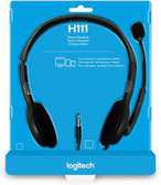 Logitech H111 Headset With Noise Cancellation Rotating Mic