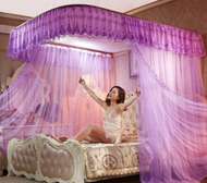 Purple Two Stand Mosquito Nets
