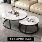 *♦️PURE MARBLE NESTING TABLE*