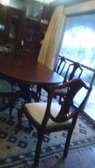 CLASSY ENGLISH DINING ROOM SET - SOLID FINE WOOD