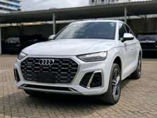 Audi SQ5 white 2021 Sunroof