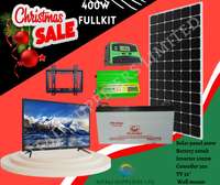 Solarmax 400w Solar Fullkit With 32 Inch Tv