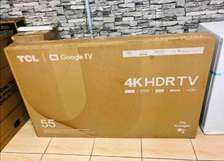 55 TCL Google smart UHD Television +Free TV Guard