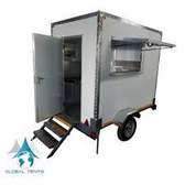 Mobile trailer kitchen .
