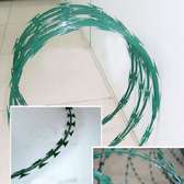 Green razor wire