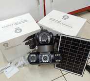 3 Lenses 3 Screen V380 Triple Lens 4g PTZ Solar Camera