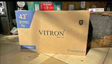 Vitron 43 Frameless Full HD Television - New Year sales