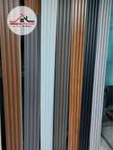 Flutted wall panels 2 different colors