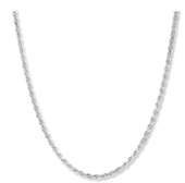 Silver Necklace Solid 925 Italian Collection, RC