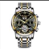 POEDAGAR Men Luxury Mechanical Waterproof Wristwatch