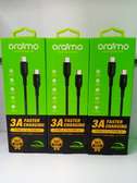 Oraimo 3A Type-C To Type-C Data Cable Black